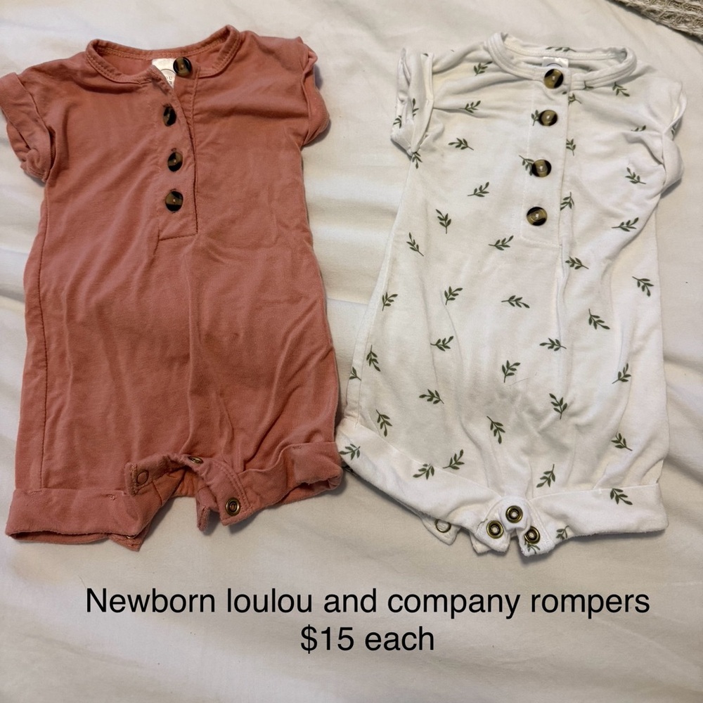 Loulou and company rompers